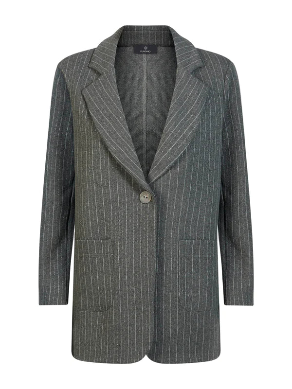 Blazer destrutturato in Eco Jacquard - Sophiaabbigliamento