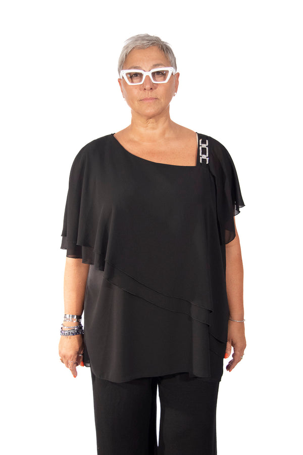 Casacca in Georgette - Sophiaabbigliamento